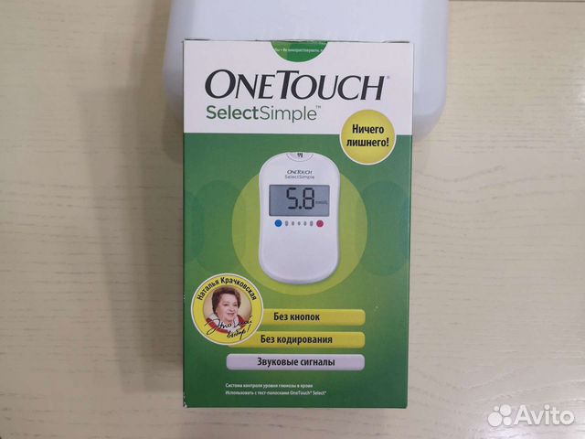 Глюкометр Onetouch Select Simple