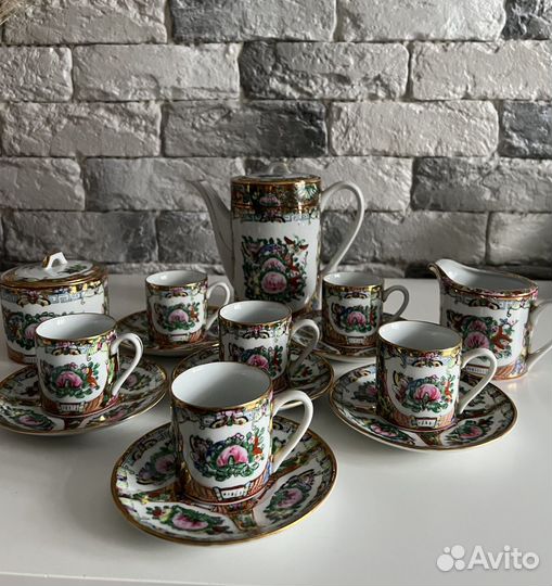 Сервиз кофейный «Чайная роза»
