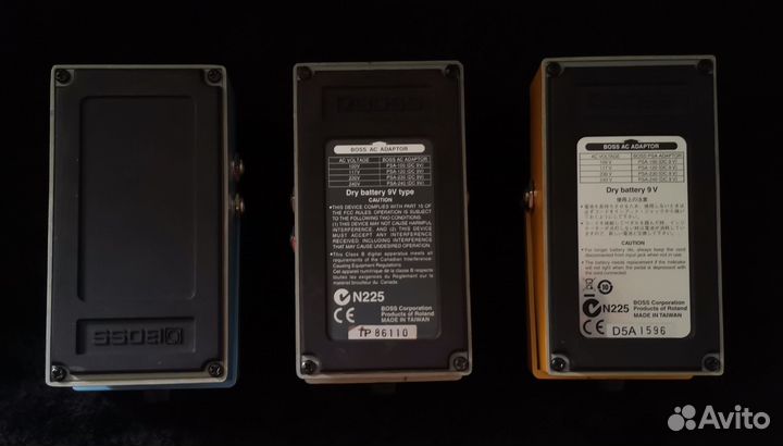 Педали Boss для гитары