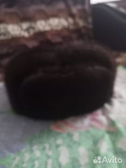 Норковая шапка мужская новая 58