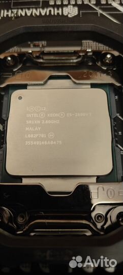 Комплект материнской платы huananzhix99-BD4 и xeon