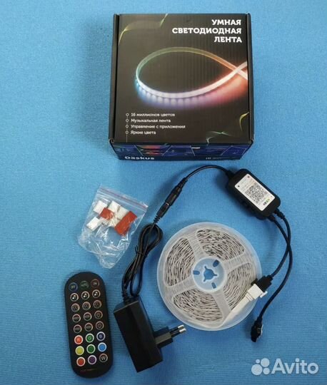 Светодиодная лента rgb с пультом умная
