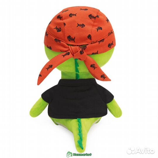 Игрушка Сафарики Крокодильчик Кики в черной футбол