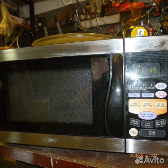 Микроволновая печь Samsung и sanyo AL23 с грилем