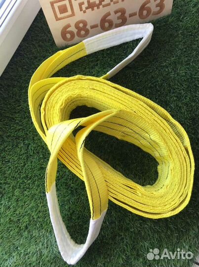 Трос буксировочный 18 тонн, 6 метров, 60мм, петля