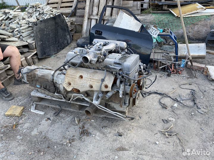 Двигатель 1jz ge с коробкой и раздаткой