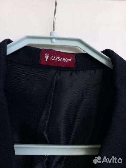 Пиджак школьный, синий, рост 164