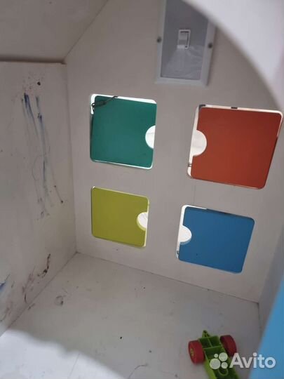 Бизиборд домик большой со светом