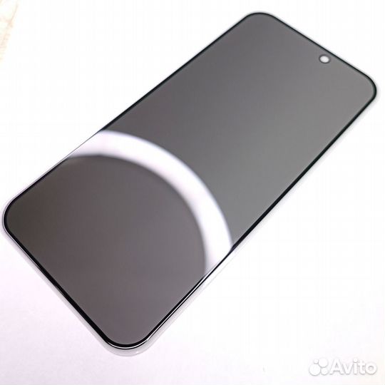 Защитное стекло iPhone 15 Pro Max Антишпион Privat