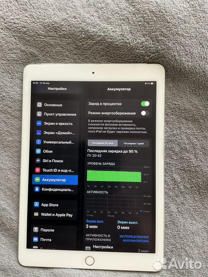 Apple iPad air 2, 128 gb (Wi-Fi + Cellular)