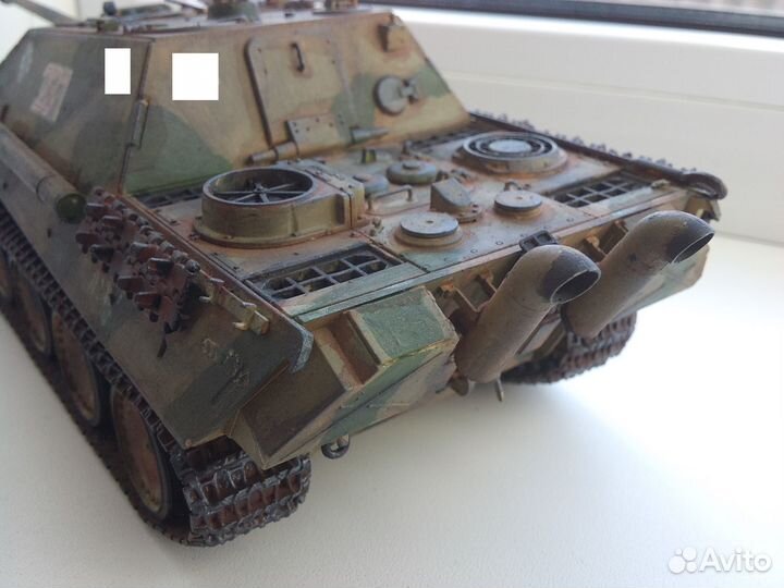 Модель танк сау Jagdpanther масштаб 1-35