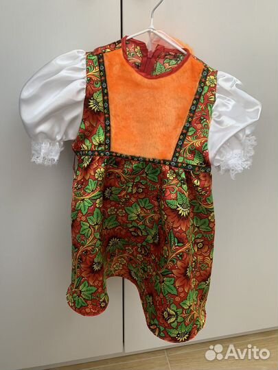 Новогодний костюм для девочки 98 104