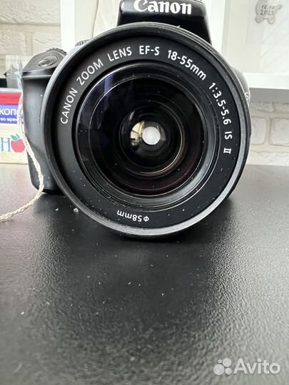 Фотоаппарат Canon EOS 1100D черный