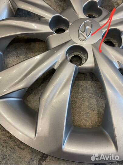 Колпаки на hyundai solaris r15