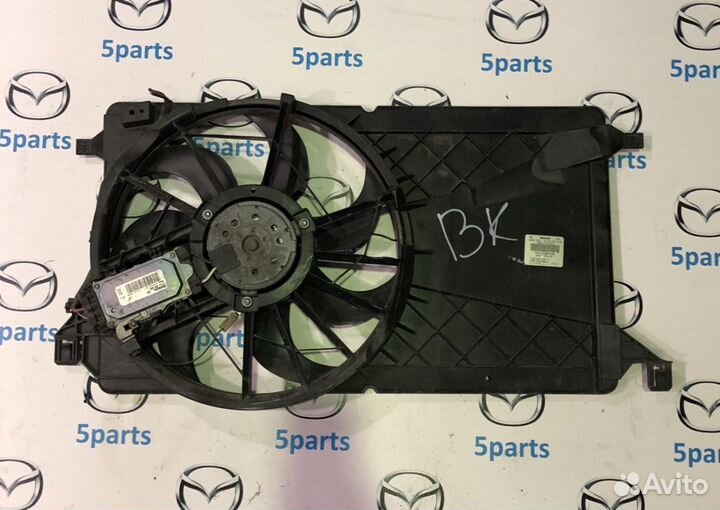 Диффузор радиатора Mazda 3 (BK) 2,0 2003-2009