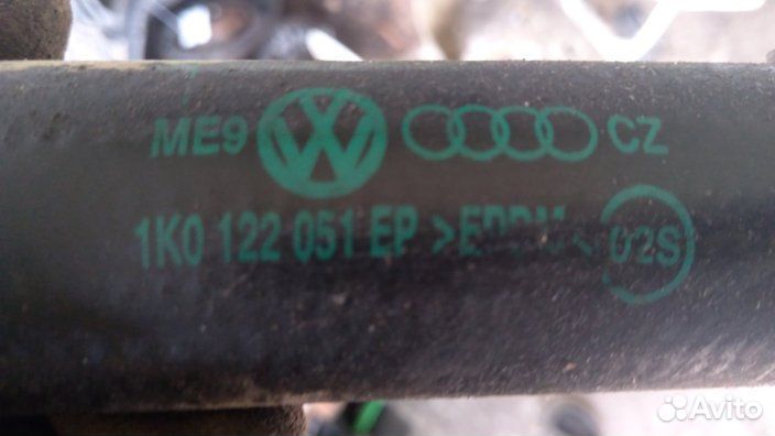 Патрубок радиатора Skoda Octavia (A5 1Z) 2004-201