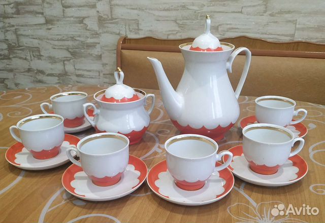Кофейно - чайный сервиз