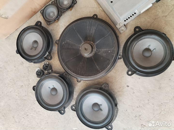 Nissan fuga Infiniti m35 m45 колонки Bose