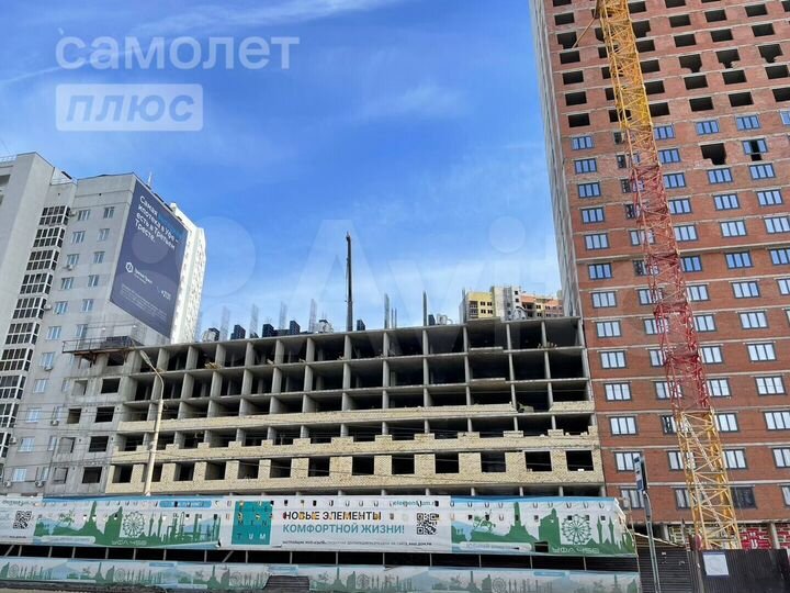 2-к. квартира, 39,5 м², 4/25 эт.