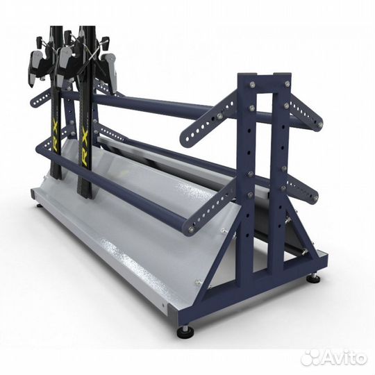 Тумба Эконом для горных лыж, двухсторонняя 60х215х50см tgle-32