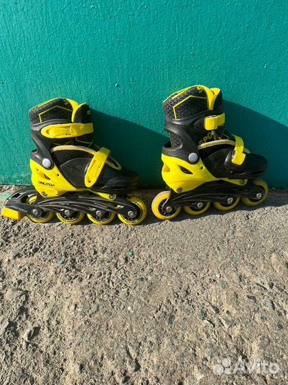 Роликовые коньки детские раздвижные