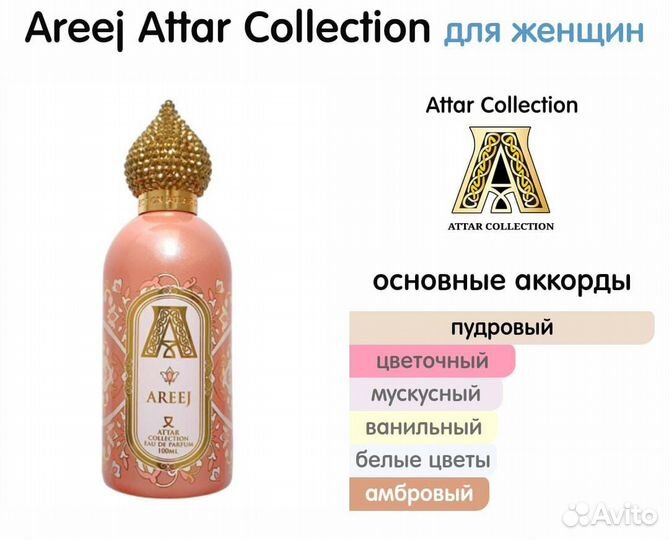 Духи тестер Attar Collection Areej