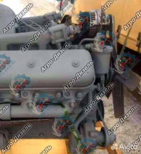 Двигатель ямз 238 бк 3 V8 комбайн Гомсельмаш 20.15