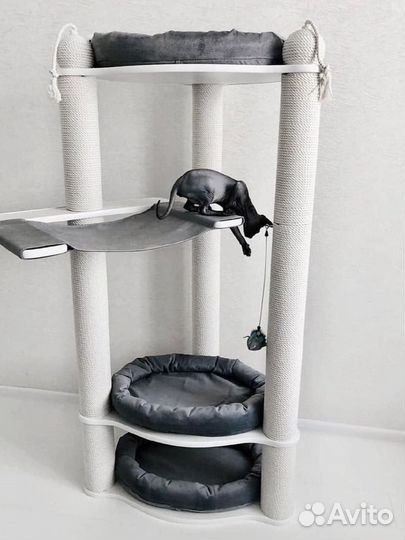 Когтеточка домик для кошки
