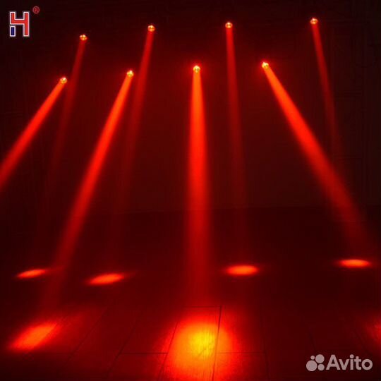 Светодиодный прожектор с движущийся головкой