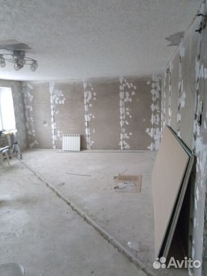 Штукатурка стен шпаклёвка