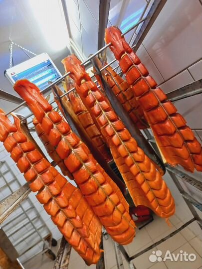 Кижуч холодного копчения