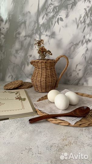 Плетеный кувшин декор для дома на заказ