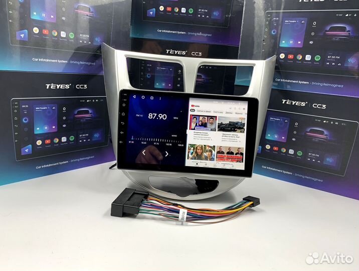 Магнитола Teyes 6/128 для Hyundai Solaris 1