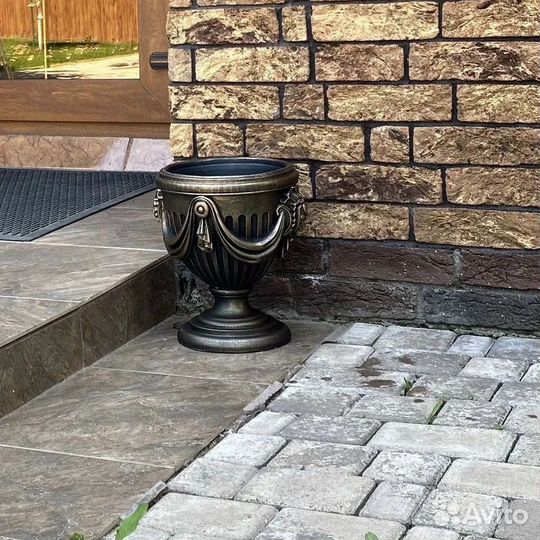 Большой горшок для цветов, кашпо, горшок ручной ра