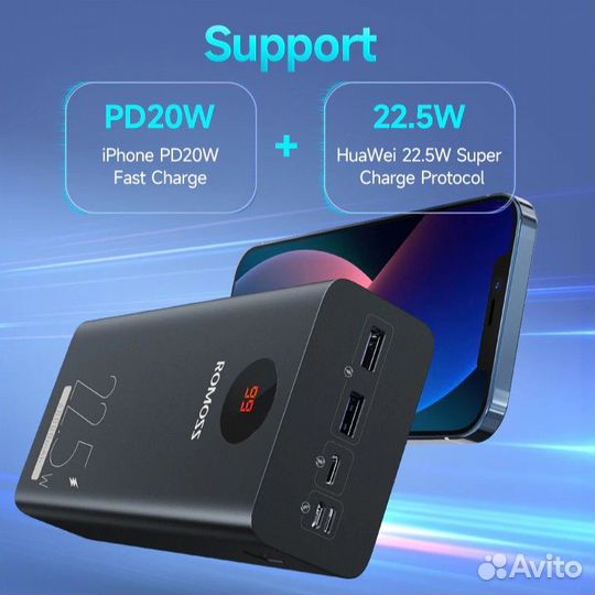 Power Bank romoss 40000 мАч