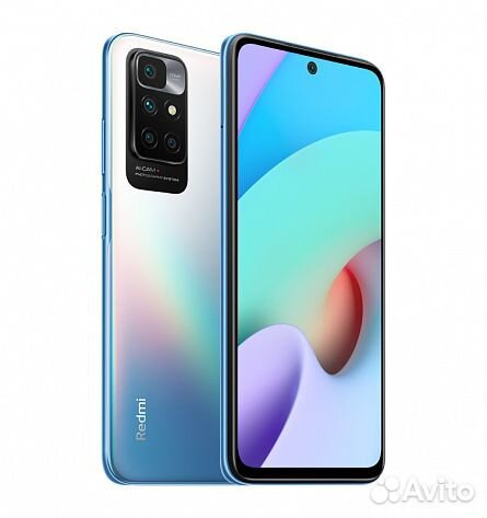 Дисплей для Xiaomi Redmi 10 + тачскрин (черный)