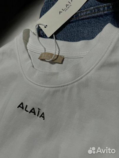 Футболка Alaia белая