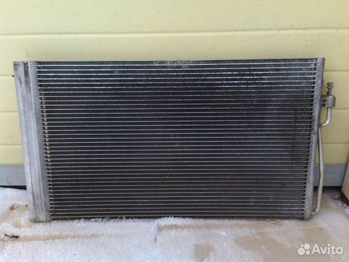 Бмв 5 двс м57-радиатор кондиционера
