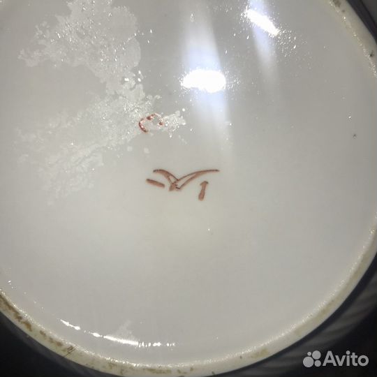 Чайник фарфор завод Чайка