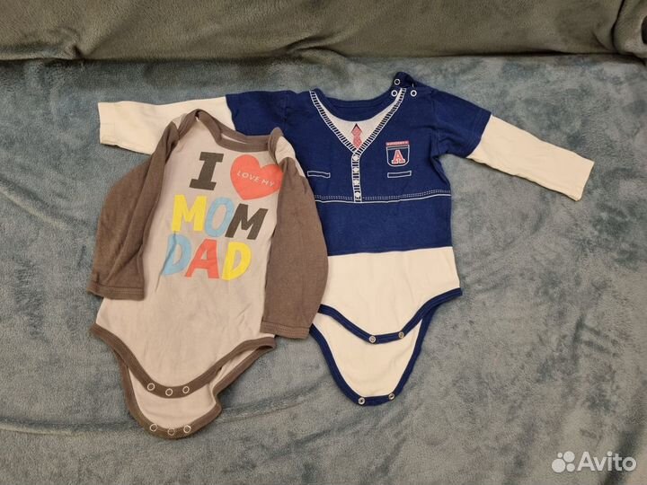 Боди для девочки/мальчика крошкая 86-92