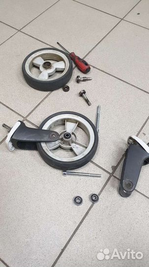 Коляска Stokke styleподшипник,ремонт колеса