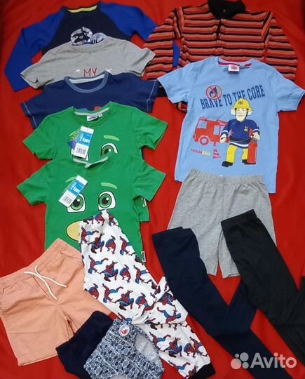 Вещи пакетом на мальчика 5 - 6 и 6 - 7 лет
