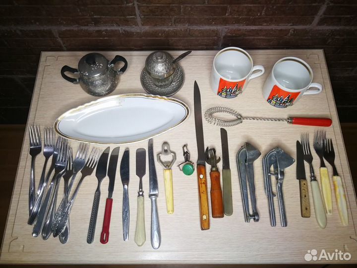Посуда и столовые приборы СССР