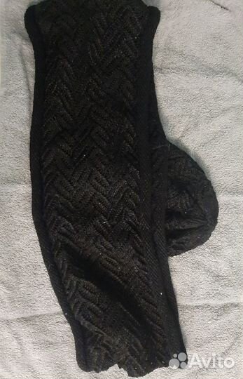 Шапка с шарфом