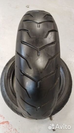 Моторезина dunlop D407 180/65 B16 бу