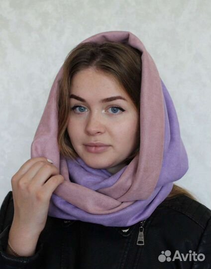 Комплект, берет и снуд(ручная работа)