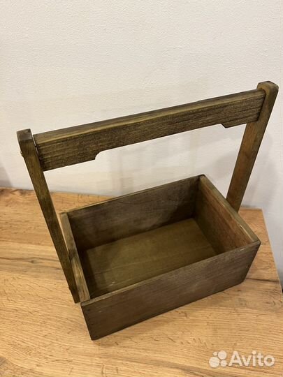 Ящик для цветов деревянный