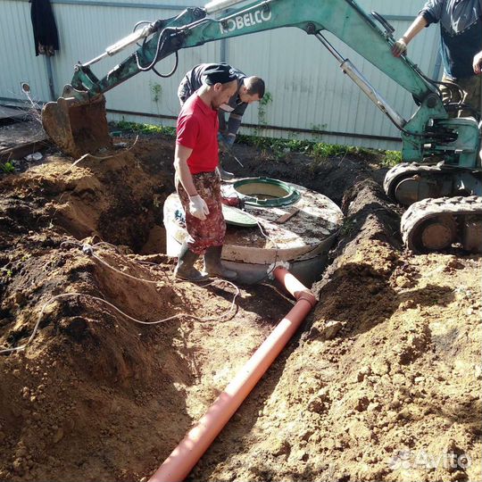 Монтаж канализаций и водопроводов по Липецку и обл