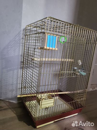Клетка для крупного попугая