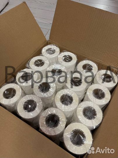 Термо этикетки эко 58*40 по 700 шт в рулоне